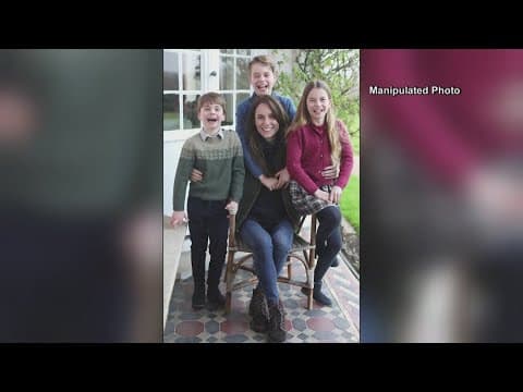 Princess Kate issues statement about edited royal family photo