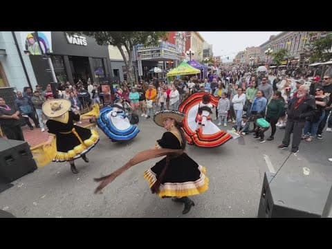 San Diego got a head start on Cinco de Mayo celebrations in the Gaslamp