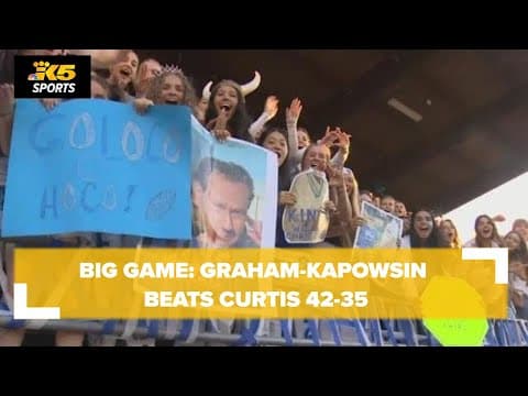 Big Game: Graham-Kapowsin beats Curtis 42-35