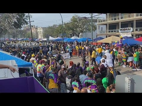 Southern University Marching Band begins Mardi Gras 2023