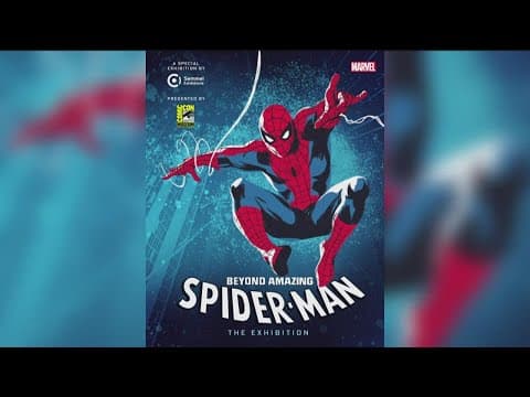 Spiderman exhibit opening at Comic-Con Museum in Balboa Park