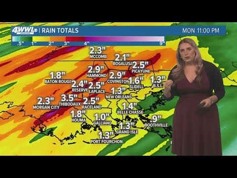 Weather: Dry and chilly weekend to kick off Carnival season, rain and storms Monday