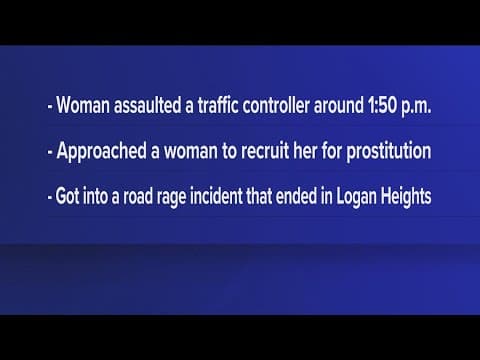 Woman on multi-city crime spree arrested in San Diego on charges of attempted kidnapping, attempted