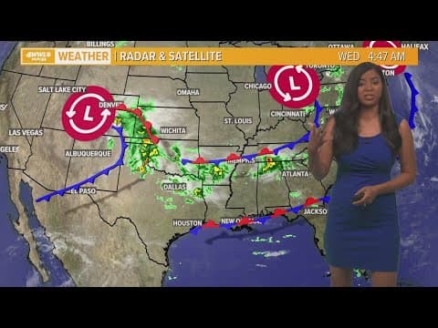 New Orleans Weather: Warm with two rounds of showers expected