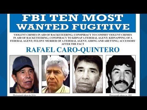 Mexico captures infamous drug lord Rafael Caro Quintero