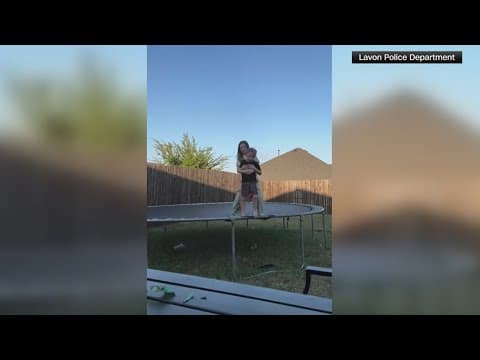 North Texas girl saves younger brother from choking
