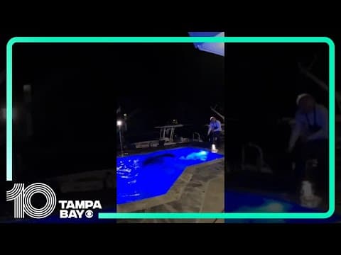 10-foot crocodile found in Florida homeowner’s swimming pool