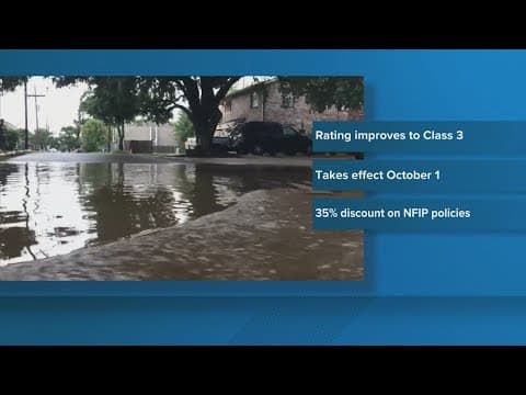 Jefferson Parish Flood Insurance Rating Upgraded: Homeowners to See 35% Savings