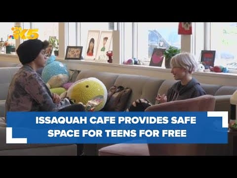 The Garage Teen Cafe provides a safe space for youth to hang out outside of school