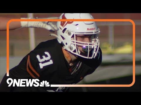 Mead teen back on the football field after hospitalization for flu complications