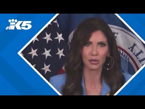 SEA Airport will not play video of Kristi Noem blaming Democrats for government shutdown