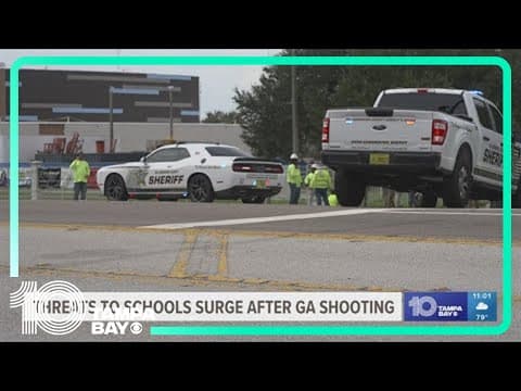 Tampa Bay area sees surge in school shooting threats after deadly Georgia shooting
