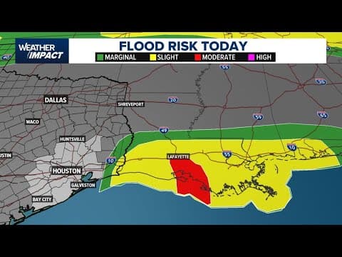 Tropical update: System now only has 30% chance for tropical development in Gulf