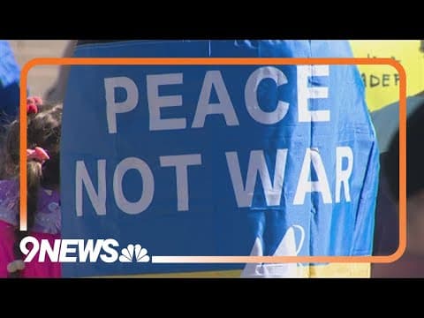 Coloradans rally at state capitol to call for end to war in Ukraine