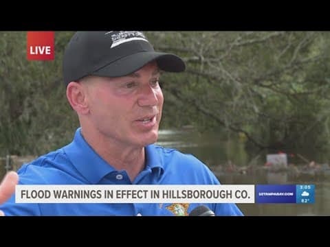 Flood warnings issued for rivers across Tampa Bay after Milton