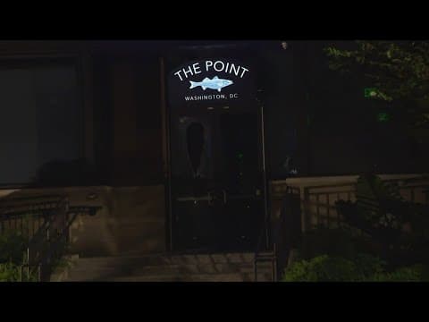 3 shot outside popular DC restaurant