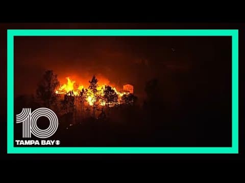 Crews continue working to contain nearly 500-acre brush fire in east Polk County