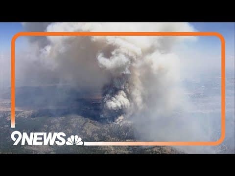 Latest on the wildfire burning west of Loveland