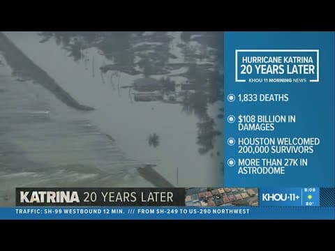 Hurricane Katrina 20 Years Later: Survivors and Houston’s role in recovery