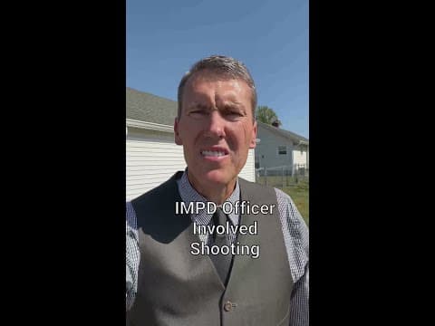 Update on Thursday evening's police shooting on Indy's near east side