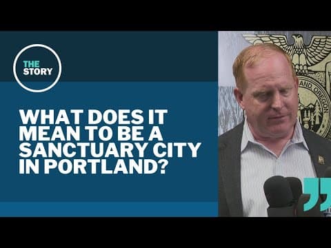 Why are ICE detentions happening in Portland, a sanctuary city?