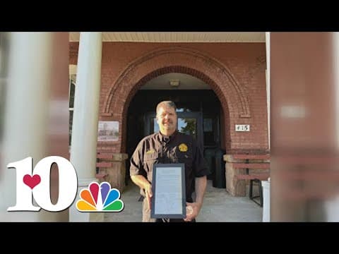 Morgan County leaders honor sheriff who was diagnosed with cancer, dedicating month of July to him