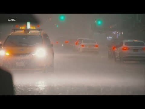 Heavy rainfall leads to flooding across northeastern U.S.