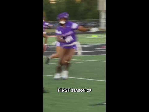 A growing number of Indiana high school girls are playing flag football