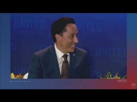 Mayor Todd Gloria in D.C. taking part in 'United We Stand Summit'