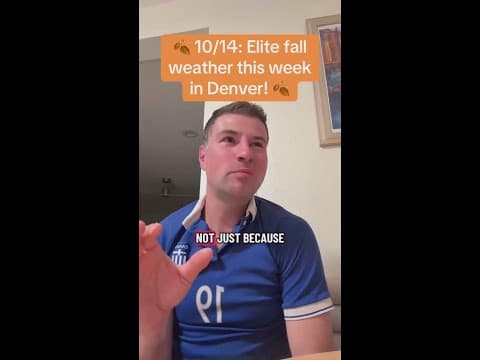 Sunshine and 70s return to Colorado's Front Range Tuesday, Wednesday