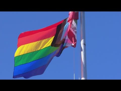 Local LGBTQ+ communities stand in solidarity ahead of President-elect Trump's inauguration