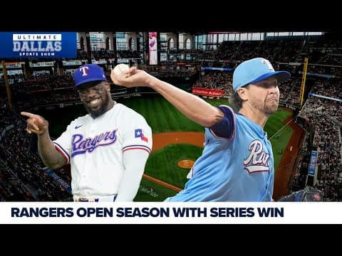 How did the Rangers do on opening weekend? | Ultimate Dallas Sports Show