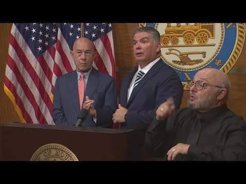 J. Noe Diaz introduced as new Houston police chief