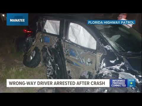 Wrong-way driver arrested after crash on I-75