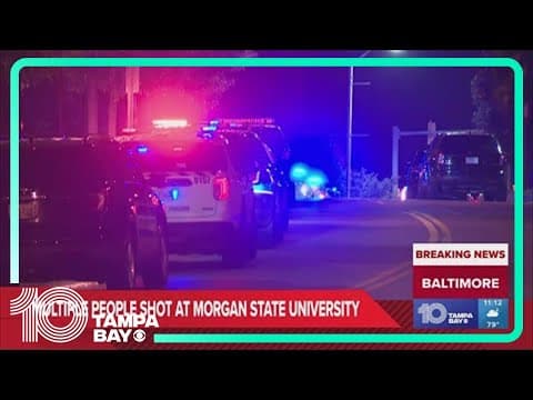 Baltimore Police say multiple people have been shot on campus of Morgan State University