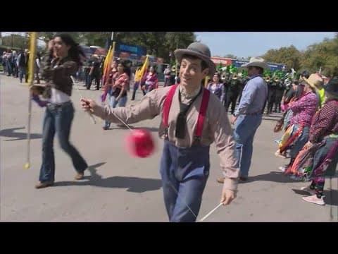 Opening day of 2024 Houston Livestock Show and Rodeo