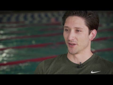 Olympic swimmer hopes to make history