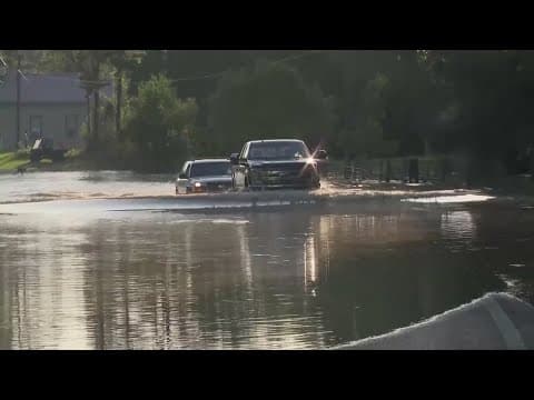 Bracing for major flooding along east fork of San Jacinto River