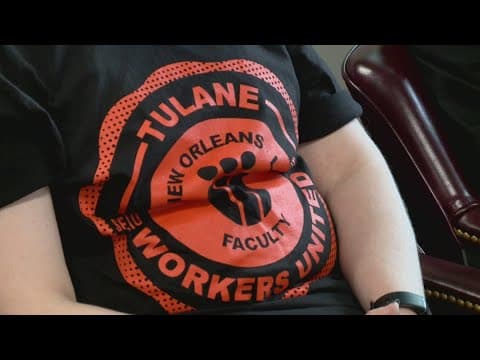 Tulane University faculty votes to form the school’s first union