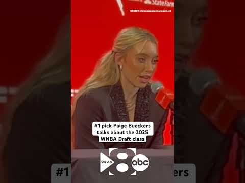 Paige Bueckers talks about building on the momentum of women sports heading into her 1st WNBA season