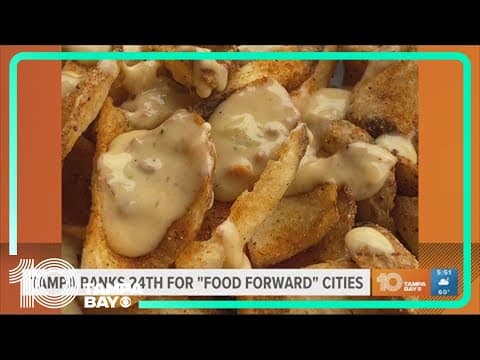 Tampa one of the Top 25 "food forward" cities in the nation