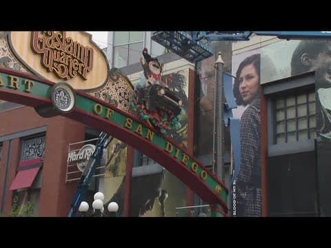 Comic-Con 2025 preparations underway in downtown San Diego