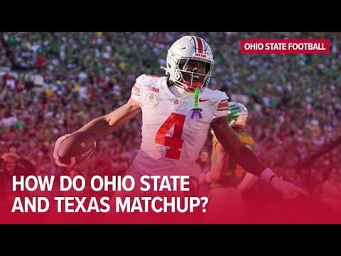 Cotton Bowl 2025: How do Ohio State and Texas match up against each other?