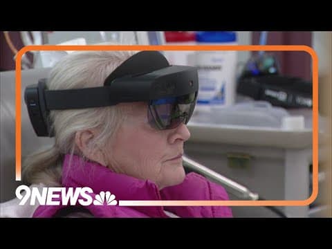 Blood provider hopes using mixed reality goggles during donations will reduce stress, increase numbe