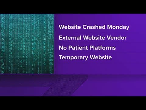 Hendricks Regional Health site down after cyberattack; patient information not at risk