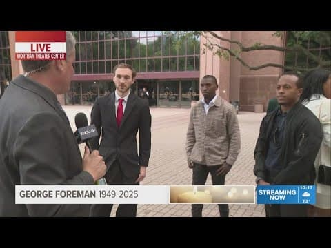 'A great man' | Athletes who trained under George Foreman reflect on his life