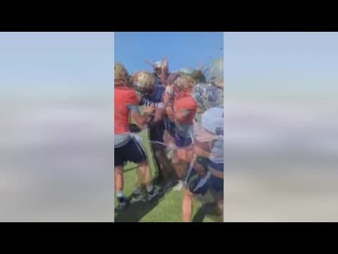 WATCH: Navy football team celebrates as player's sister wins Gold at the Paris Olympics