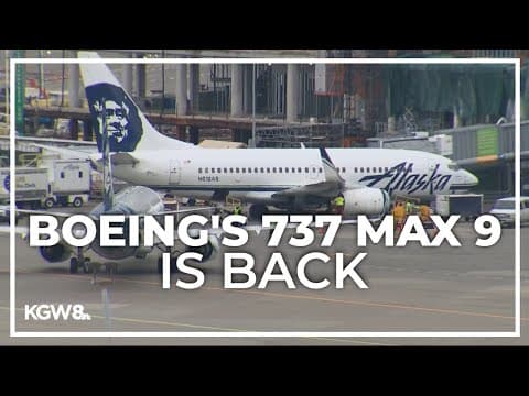 Boeing 737 MAX 9 back in the skies