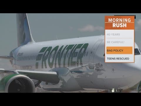 Frontier offers free checked bag on select flights after Southwest announcement