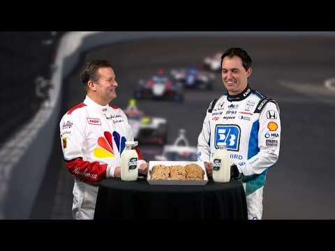 IndyCar drivers talk favorite drivers over Milk & Cookies